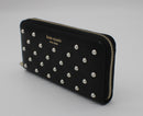 Kate Spade Purl Pearl Embellished Continental Zip Wallet