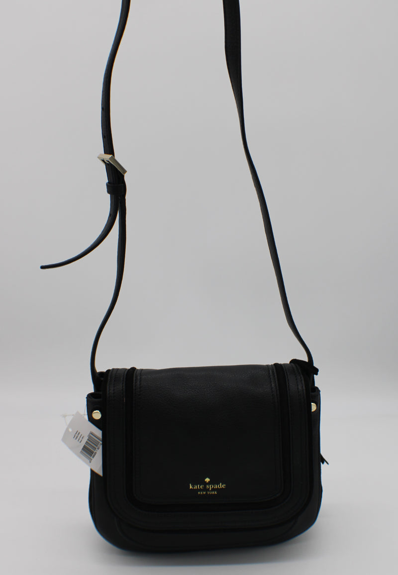 Kate Spade Schuyler Small Crossbody Black Leather Bag KE702 $249/Shopping  Bag | eBay