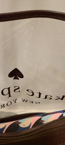 Kate Spade  Ash Geo Bird see Through PVC Triple Compartment Tote