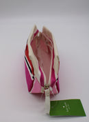 Kate Spade Medium Davie Striped Canvas Pouch