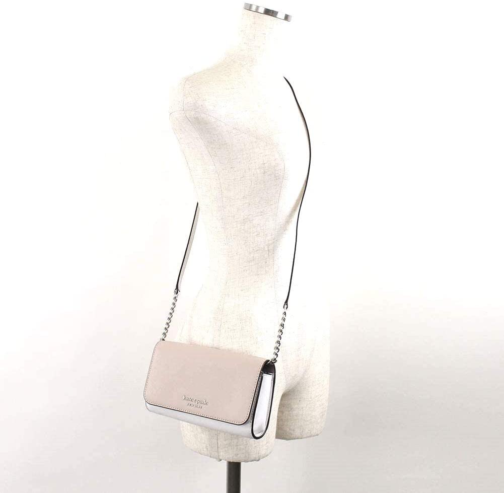 Large Crossgrain Leather Smartphone Convertible Crossbody Bag