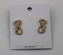 Kate Spade Jazz Things Up Pave Cat Studs