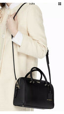 Kate Spade Cameron Street Large Lane Leather Satchel Crossbody