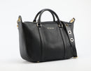 Michael Kors Raven Large Leather Satchel Crossbody