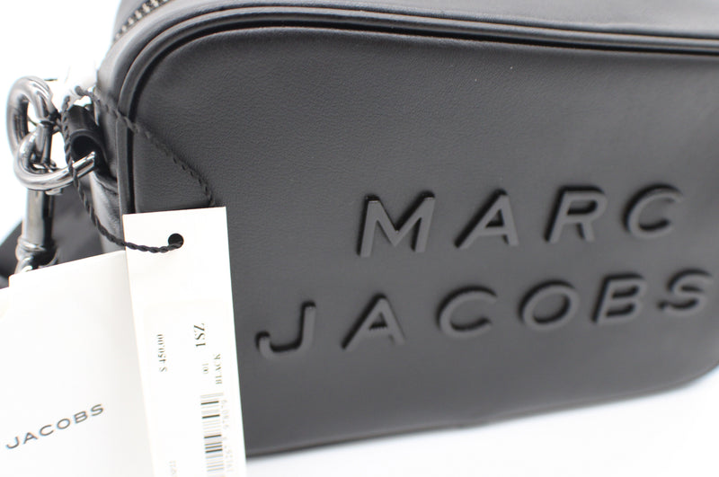 Marc Jacobs The Turnlock Leather Crossbody Bag Black M0016669