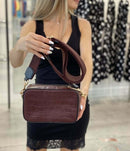 Marc Jacobs Flash CROC Print Crossbody