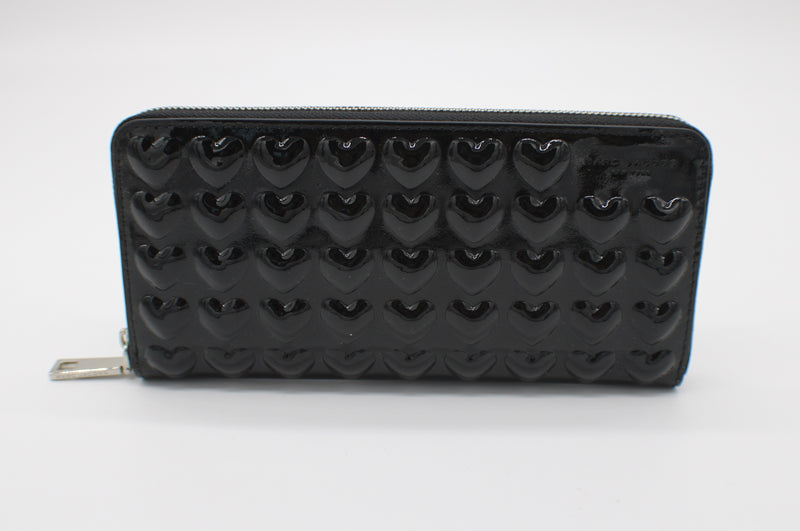 Marc Jacobs Embossed Hearts Continental Wallet