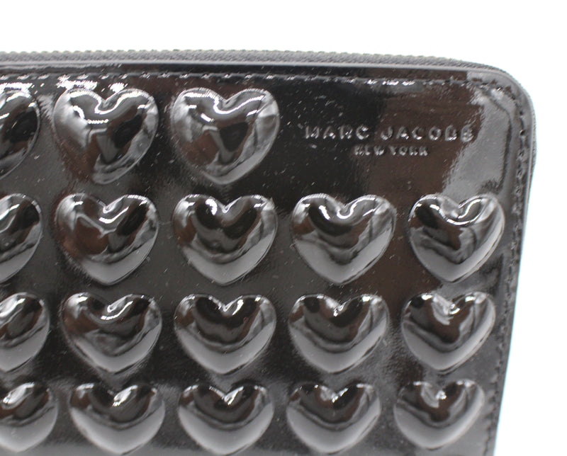 Marc Jacobs Embossed Hearts Continental Wallet