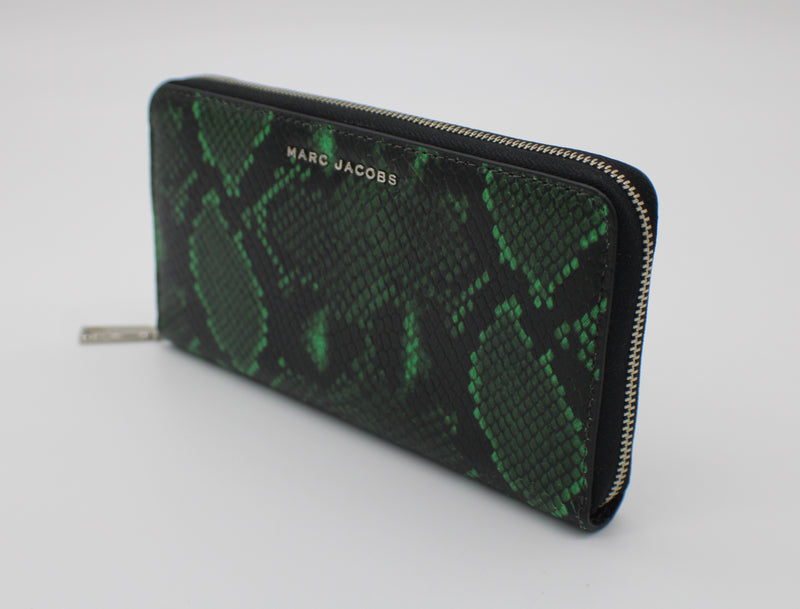 Marc Jacobs Block Letter Snake Continental Wallet