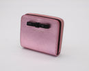 Marc Jacobs Metallic Bow Zip Card Case