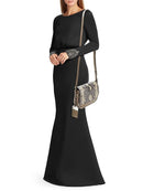 Marc Jacobs Snake Print Mini Rider Crossbody