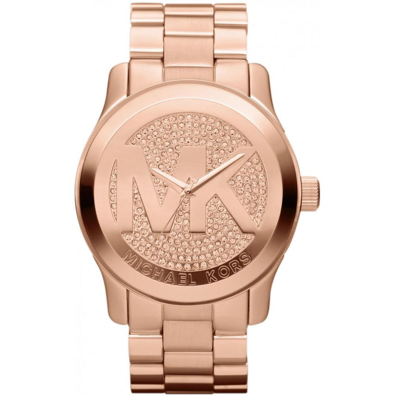 Michael Kors MK5661 - Women's Runway Rose Gold-Tone Stainless Steel Bracelet Watch