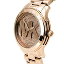 Michael Kors MK5661 - Women's Runway Rose Gold-Tone Stainless Steel Bracelet Watch