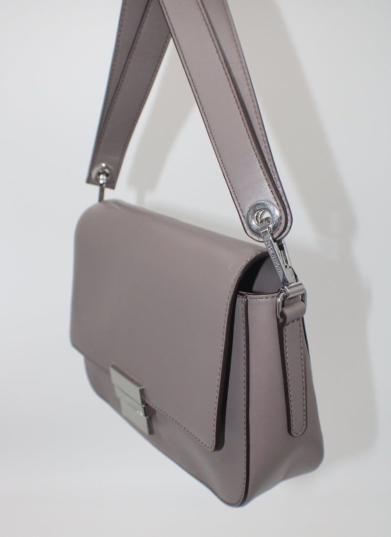 Michael Kors Women's Ava Leather Convertible Satchel Crossbody Bag