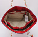 Michael Kors Mercer Chain Tote Medium Top Zip