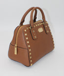 Michael Kors Saffiano Stud Small Satchel Limited Edition