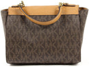 Michael Kors Tina Large Signature Shoulder Flap Crossbody