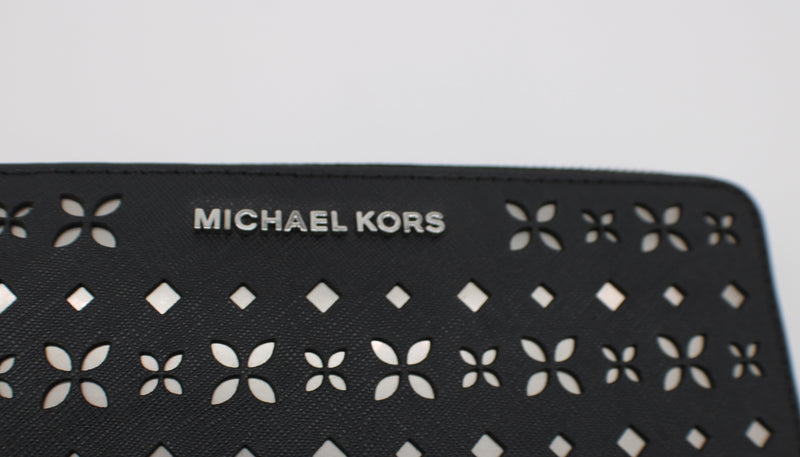 Michael Kors Jet Set Travel Medium Saffiano Leather Accordion Card Case