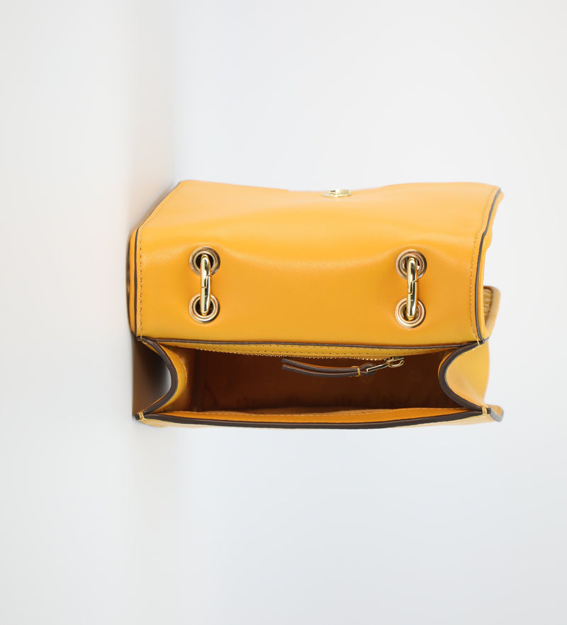Tory Burch Emerson Mini Top Zip Tote - Yellow Totes, Handbags
