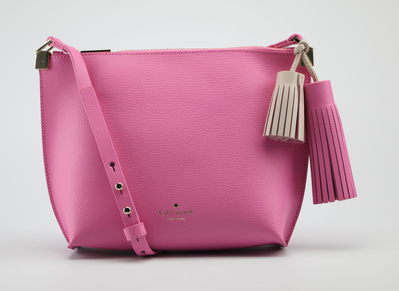 Kate Spade New York Women's Madison Saffiano Leather Flap Crossbody Bag,  Conch Pink: Handbags: Amazon.com