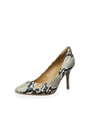 Coach Nala Graphic Snake Pump in Orange White Black Snake