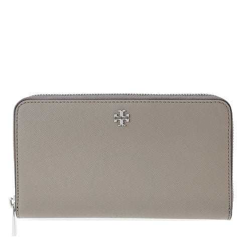 Tory Burch Robinson Leather Zip Continental Wallet