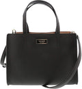 Kate Spade Sam Medium Leather Satchel with Pouch