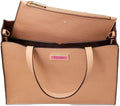 Kate Spade Sam Medium Leather Satchel with Pouch
