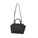 Michael Kors Selma Saffiano Medium Top Zip Satchel Crossbody