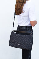 Coach Outline Signature EW Celeste Convertible Hobo