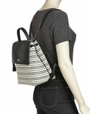 Kate Spade Kingston Simona Leather Jute Woven Backpack