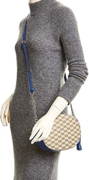 Michael Kors Studio Ginny Medium Leather Messenger Bag