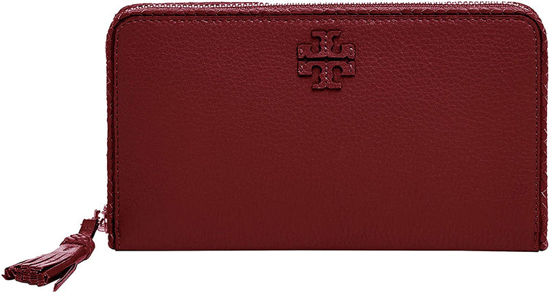 Tory Burch Taylor Leather Zip Continental Wallet for Sale in
