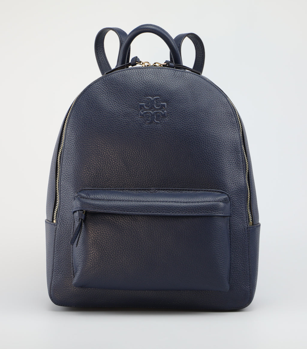 ashley pebble leather backpack Tory Burch Thea Pebbled Leather Backpack