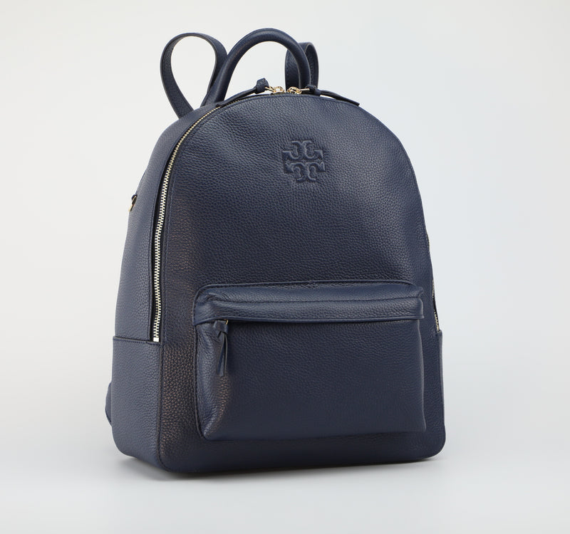 Tory Burch Thea Pebbled Leather Backpack