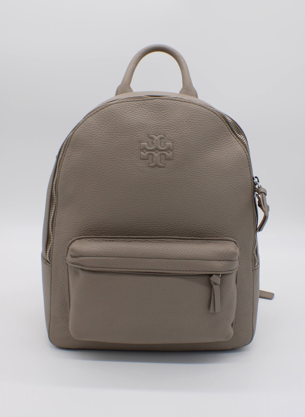 Tory Burch outlets pebbled leather backpack