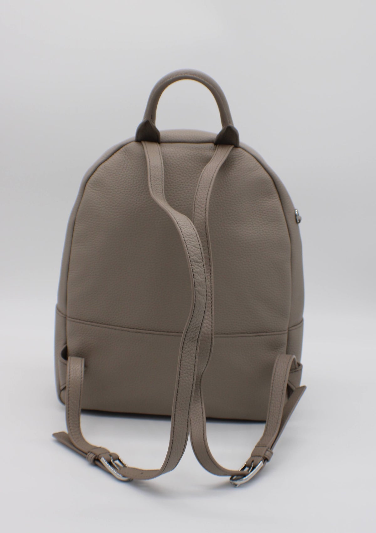 Tory Burch Thea Pebbled Gray Backpack Tory Burch Thea Pebbled Gray Backpack main image 2