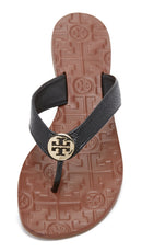 Tory Burch 43089 - Thora Leather TB Logo Flip Flop