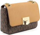 Michael Kors Tina Medium Signature Shoulder Flap Crossbody