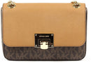 Michael Kors Tina Medium Signature Shoulder Flap Crossbody