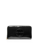 Tory Burch Stacked Patent Zip Around Continental Wallet