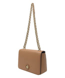 Tory Burch Whipstitch Logo Adjustable Chain Crossbody