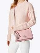 Tory Burch McGraw Foldover Leather Crossbody