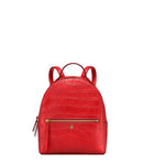 Tory Burch Croc Embossed Mini Backpack