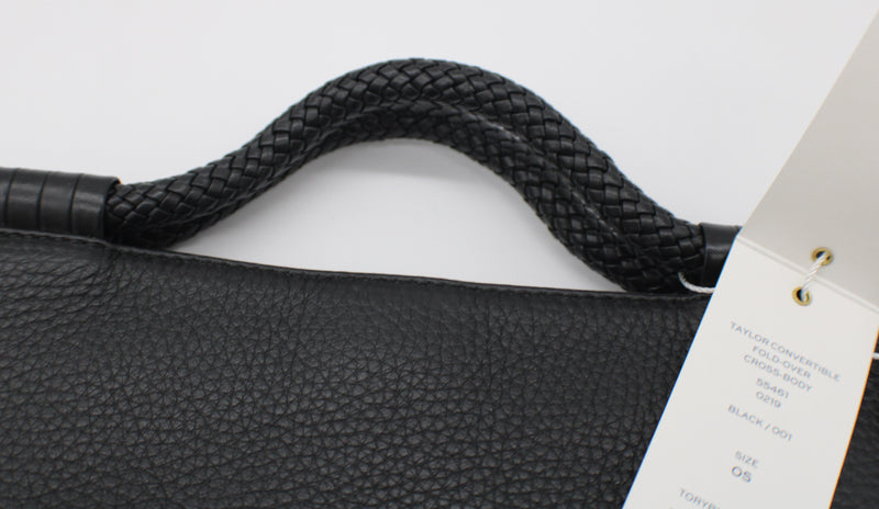 Tory Burch Pebbled Leather Taylor Fold Over Mini Crossbody Bag (SHF-22 –  LuxeDH