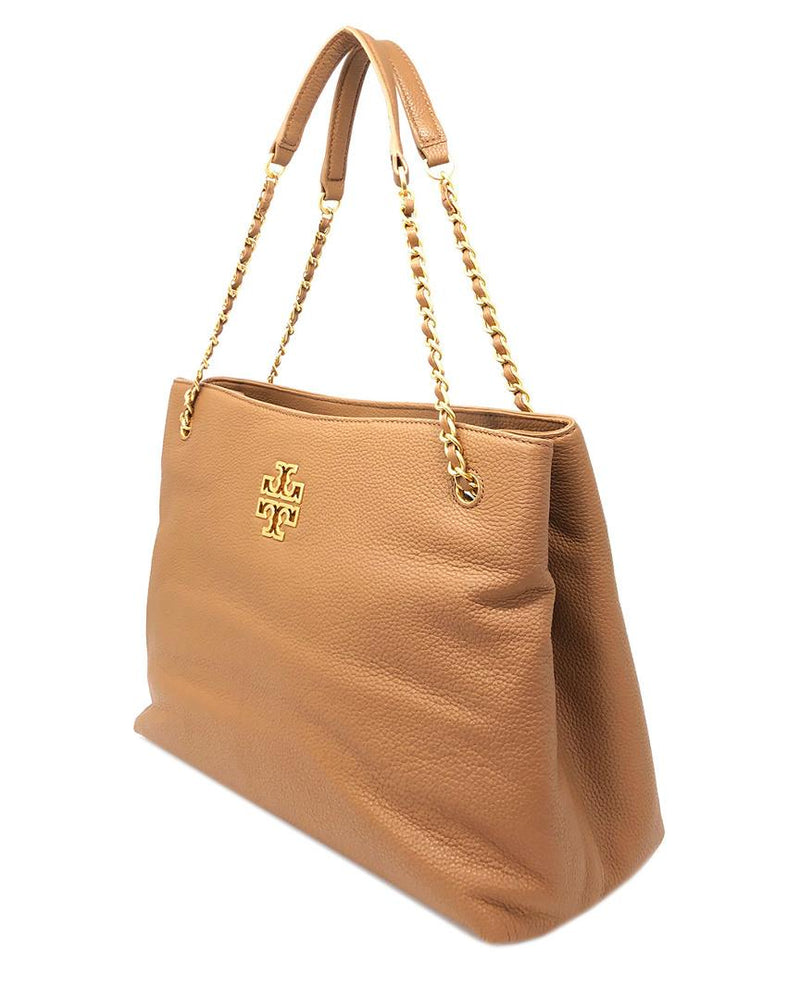 Authentic Tory Burch handbag Gold tone zipper pull, zip