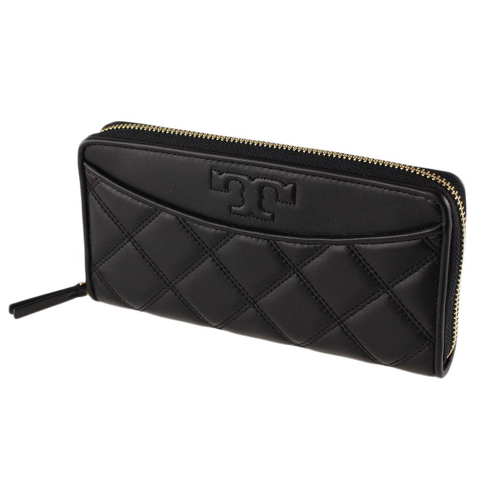 Tory Burch Emerson Zip Continental Wallet in Black