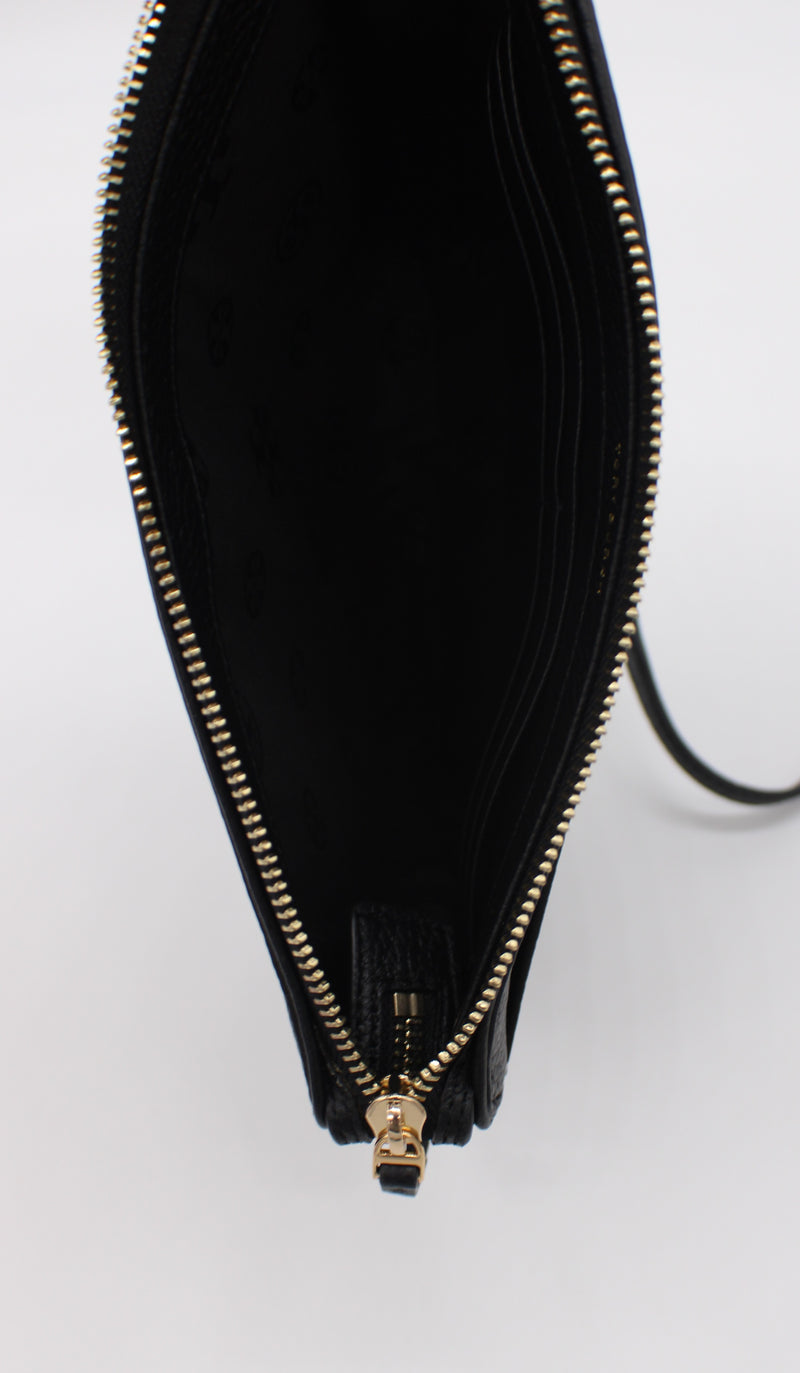 Tory Burch Emerson Swingpack (Black): Handbags