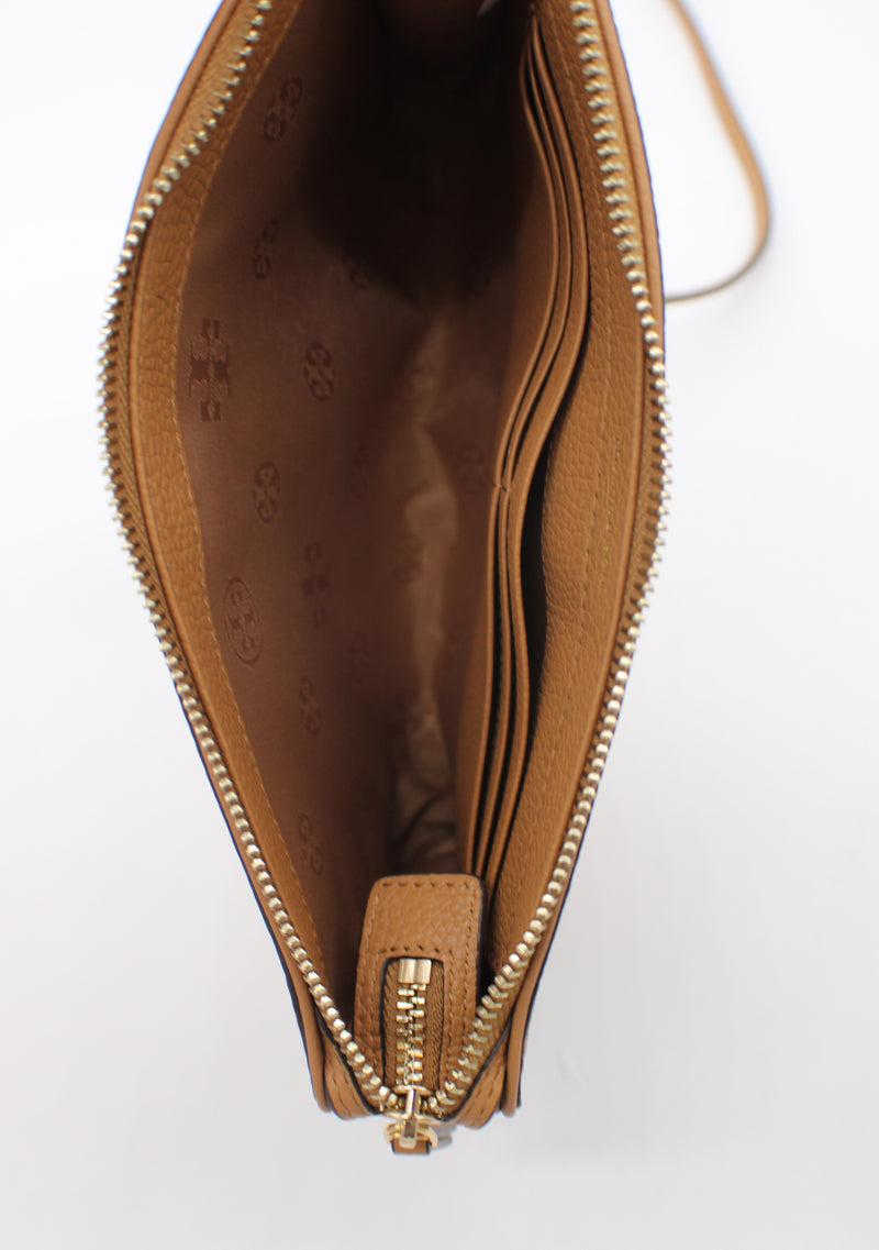 Tory Burch Blake Cortado Medium Pebble Leather Shopping Tote Handbag in  Brown