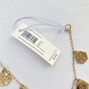 Tory Burch Hex Logo Charm Bracelet